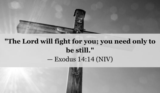 Exodus 14:14 (NIV) — Today’s Verse for January 29, 2025 Wednesday