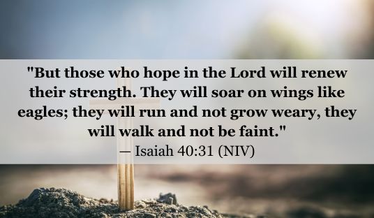 Isaiah 40:31 (NIV) — Today’s Verse for January 21, 2025 Tuesday