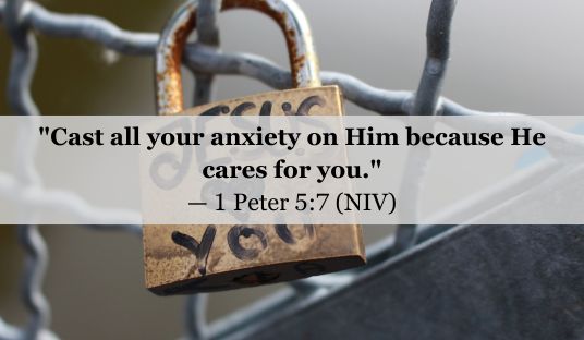 1 Peter 5:7 (NIV) — Today’s Verse for January 25, 2025 Saturday