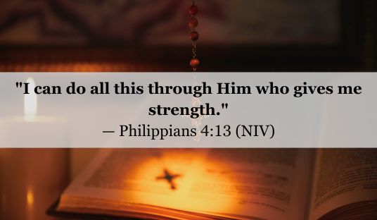 Philippians 4:13 (NIV) — Today’s Verse for January 24, 2025 Thursday