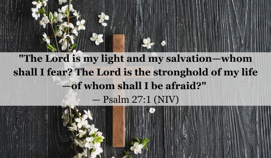 Psalm 27:1 (NIV) — Today’s Verse for January 12, 2025 Sunday