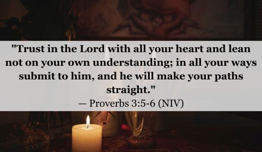 Proverbs 3:5-6 (NIV) — Today’s Verse for February 19, 2025 Wednesday