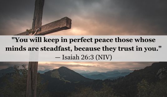 Isaiah 26:3 (NIV) — Today’s Verse for February 24, 2025 Monday