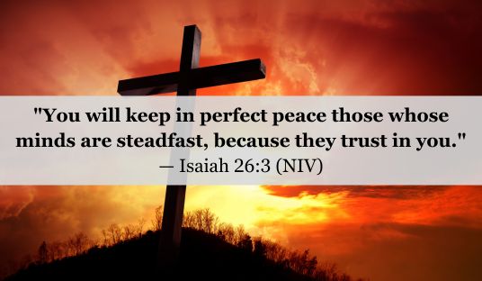 Isaiah 26:3 (NIV) — Today’s Verse for February 28, 2025 Friday