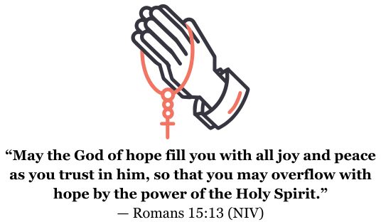 Romans 15:13 (NIV) — Today’s Verse for June 2, 2025 Monday